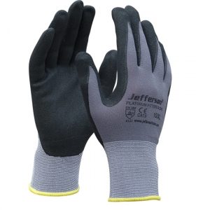 Black Platinum Fitters Glove Extra Medium - JEFGLPF-M